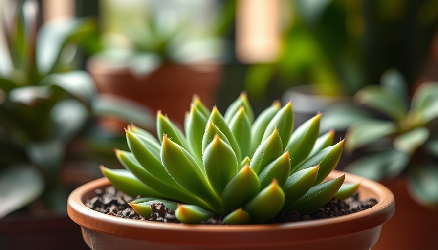 Low-light succulents thriving indoors for a serene atmosphere.