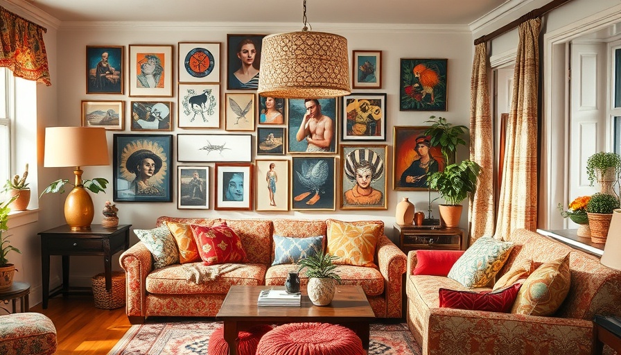 Transform Your Home Decor with Lamp Shade Hack in a cozy, eclectic living room.