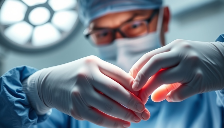 Surgeon performing angioplasty in an operating room.