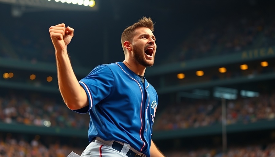 Ty France ecstatic after walk-off home run, dynamic celebration.