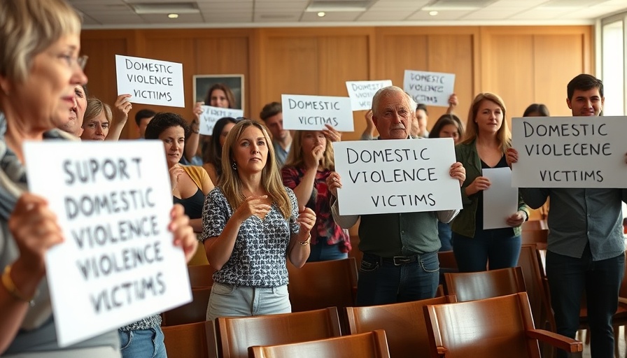 Emotional gathering on Minneapolis domestic violence response.