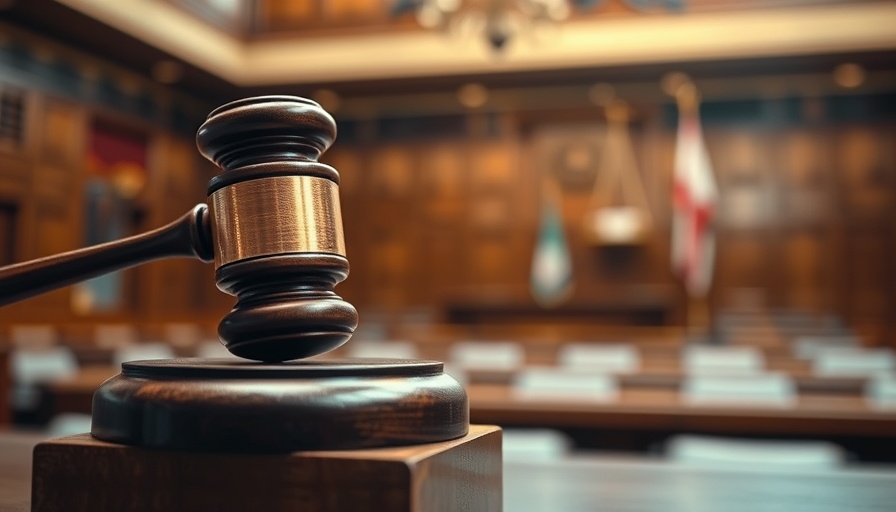 Close-up of a gavel in a courtroom, symbolizing Duluth sexual abuse charges.