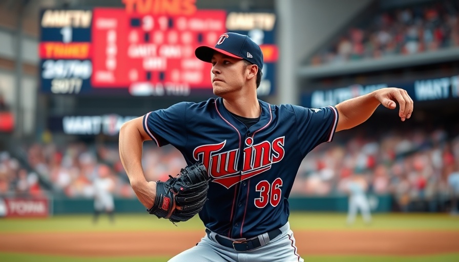 Minnesota Twins player pitching in a game against Mariners.