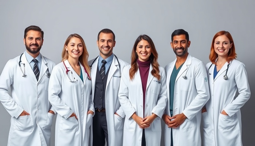 Group of dermatology specialists in Minnesota celebrating 50 years.