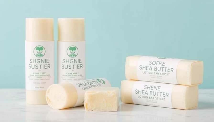 Shea Butter Lotion Bar Sticks