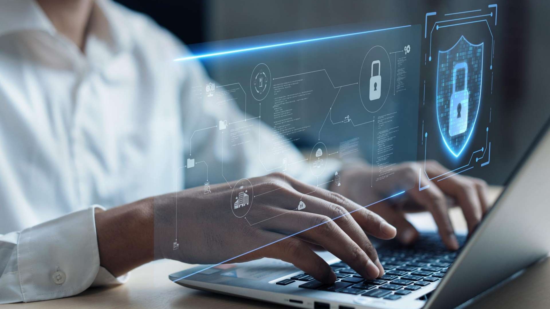 Annual data compromise chart showing surge in data breaches healthcare from 2019 to H1 2026.