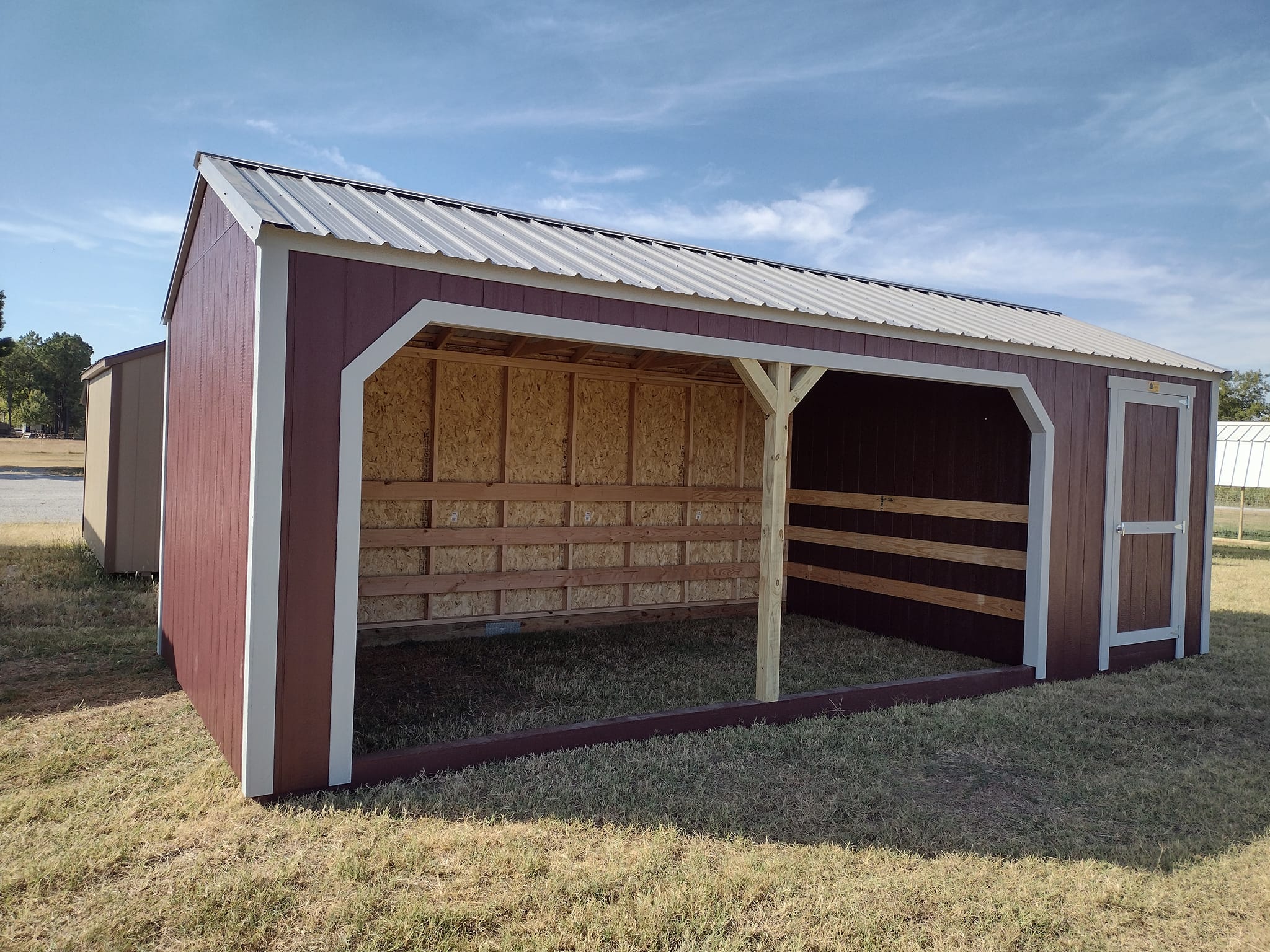 Shed with Tack Room