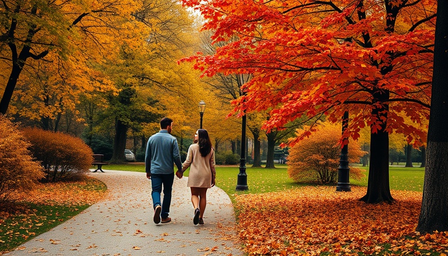 Thanksgiving weekend date idea in Ottawa with vibrant fall foliage.