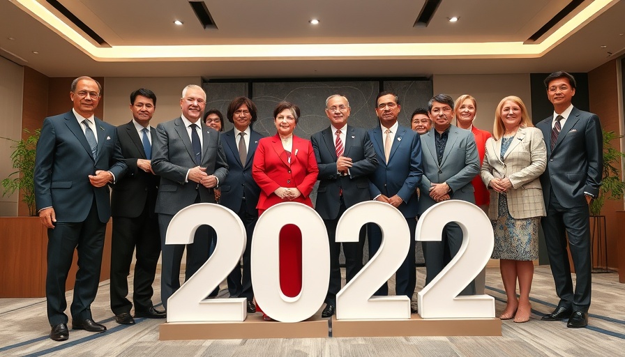 Leaders during the Israel Hamas ceasefire agreement event.