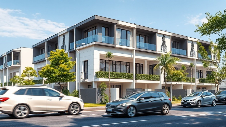 Calgary urban townhouse development under blanket rezoning