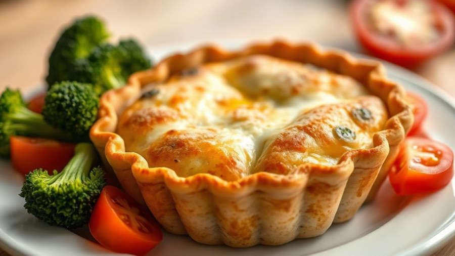 Simple Simon Pies savory pie with vegetables