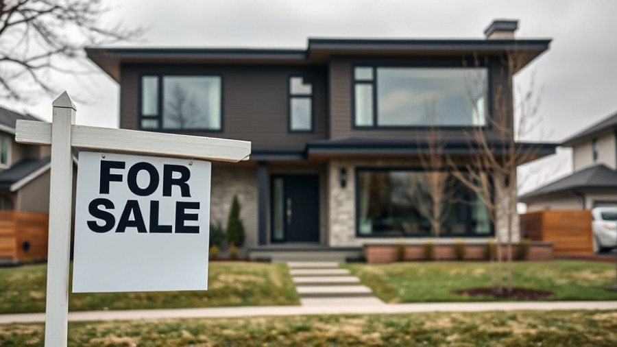 Calgary home for sale with modern architecture and a 'For Sale' sign.