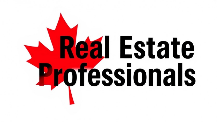 Real Estate Professionals Inc. logo with red maple leaf.