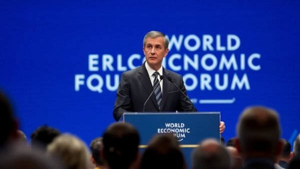 Speaker addressing World Economic Forum on Greenland acquisition plan.