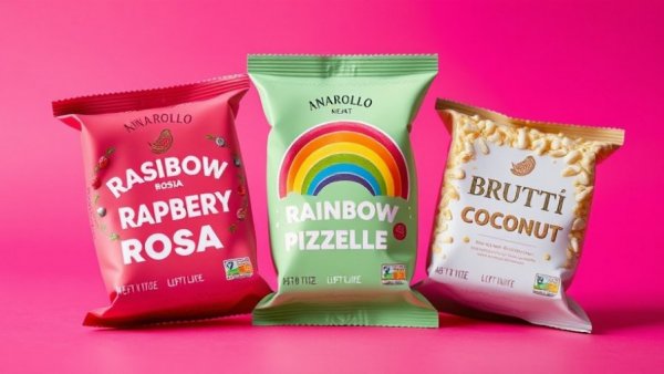 Calgary dessert trends: vibrant gluten-free treat packaging.