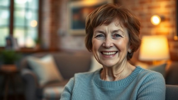 Nancy Guthrie investigation live updates: Smiling elderly woman in cozy indoor setting.