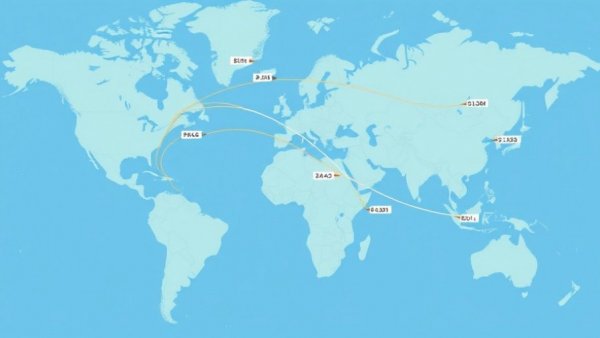 Map of Canada's cheapest flights in 2026 to global destinations.