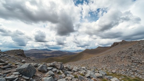 Rugged landscape at Milk River family adventures.