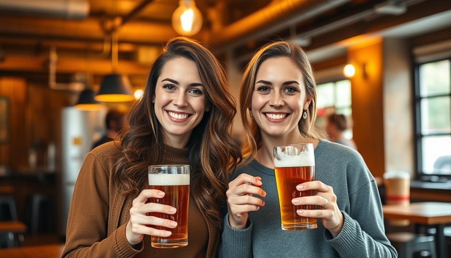Bitter Sisters Brewing Calgary - women enjoying beer indoors.