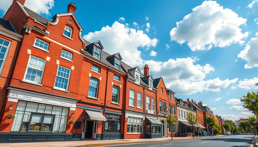 The Ayrshire Hotel Elora in a picturesque street view.