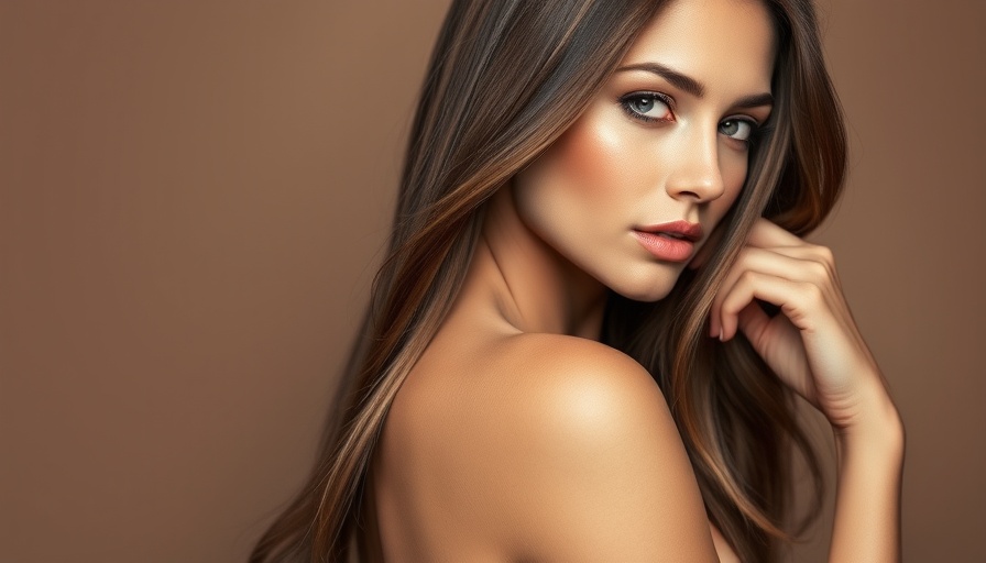 ICandi Hair Studio Calgary Deals, elegant woman with long flowing hair.