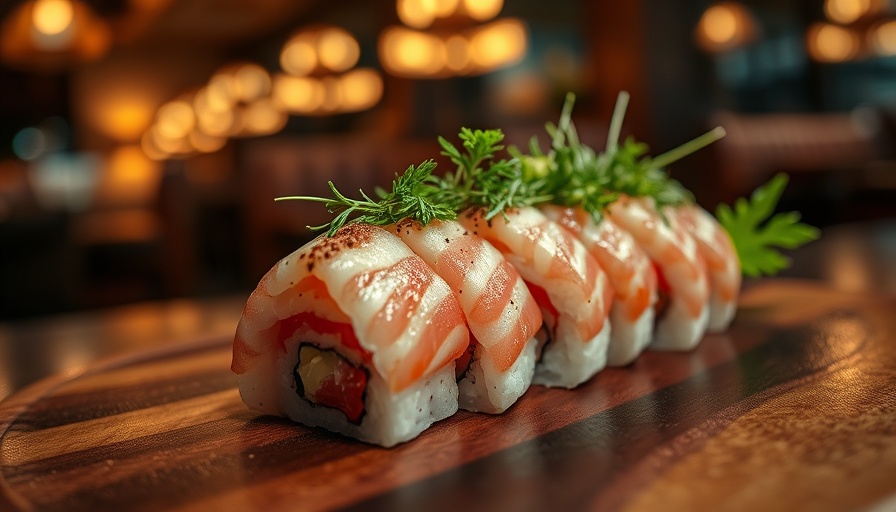 Delectable sushi showcasing Omakase experience in Calgary.