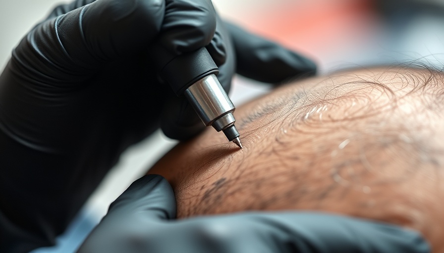 Close-up of tattoo artist in action for Calgary Tattoo Services Deals.