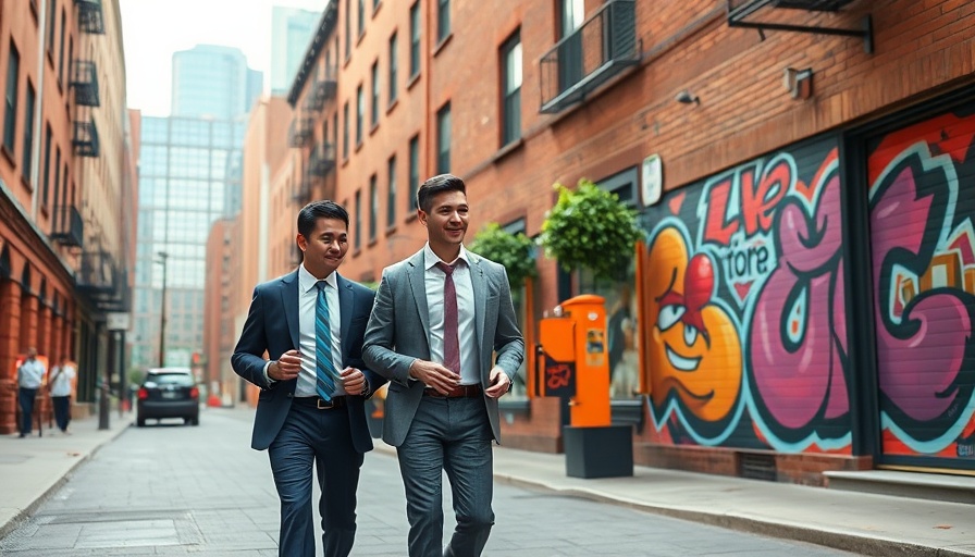 Wes Moore discussing community safety on a Baltimore street.