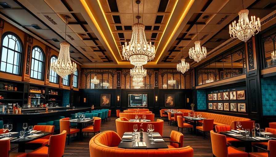 Luxurious interior of Mille Restaurant in Calgary with elegant decor.