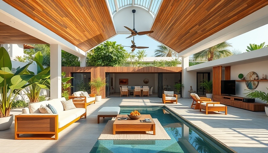 Luxurious outdoor living space on the Outdoor Living Tour Calgary.