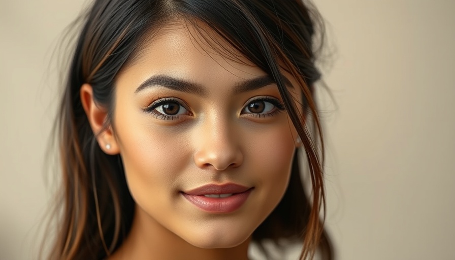 Confident young woman with natural makeup, highlighting affordable acne treatments in Calgary.