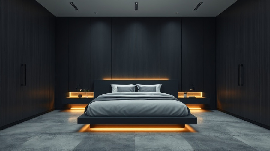 Minimalist bedroom showing modern interior trends.