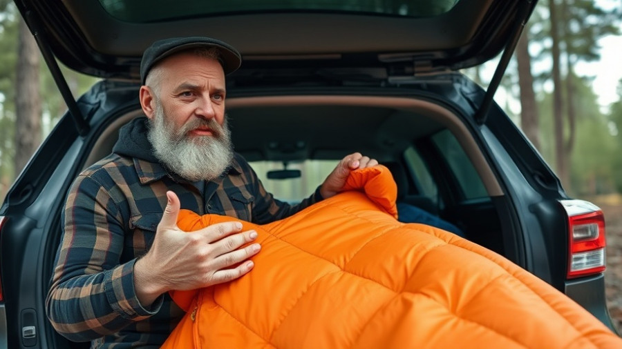 Therm-a-Rest Neolot sleeping pad setup in a camping scene.