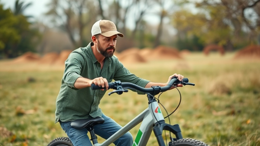 RV life for beginners exploring e-bike outdoors.