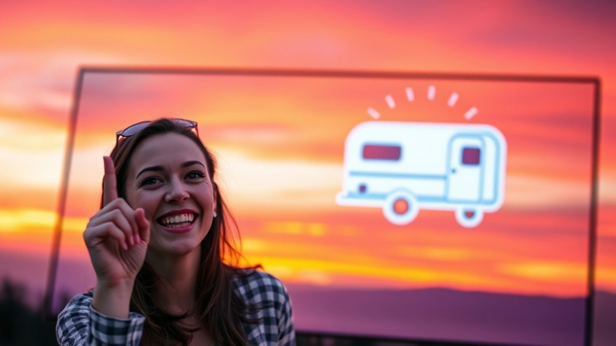 ConnecTen Internet RV travel explained with vibrant sunset.