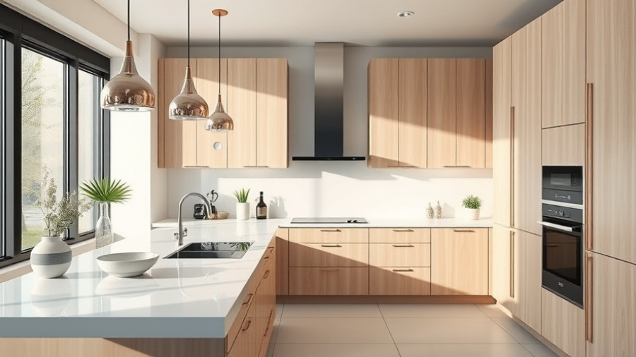 Modern kitchen showcasing home upgrades funded by a loan.
