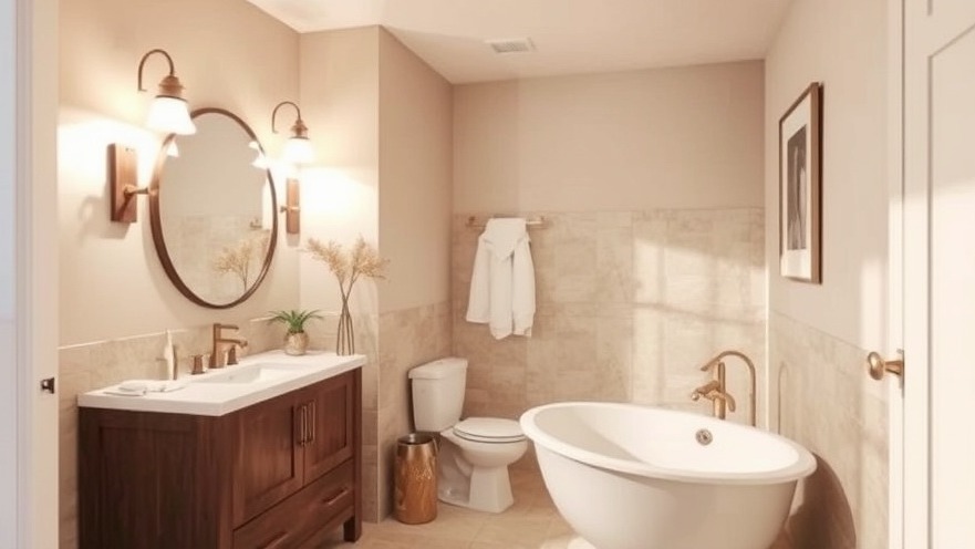 Bathroom decor ideas featuring plants for personal expression and home improvement.