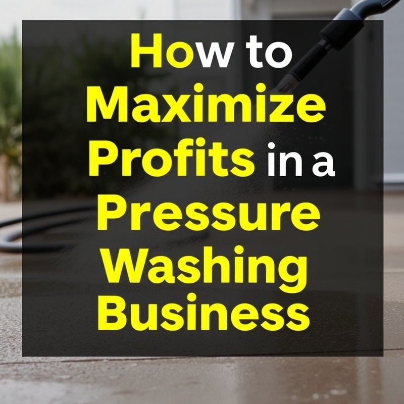 Is a pressure washing business profitable if you maximaize profits