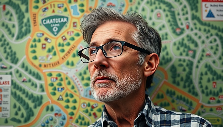 Contemplative man with RV map, Paying More for Worse RV Sites