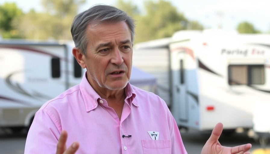 Rising costs of RV life issue discussed by a mature man.