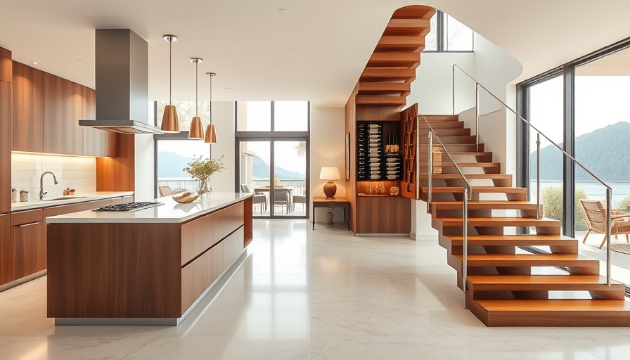 Modern kitchen with wine storage showcasing wet bar vs dry bar in kitchen remodel.