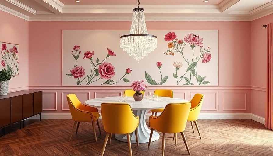 Choosing the Perfect Chandelier: Crystal chandelier in chic dining room.