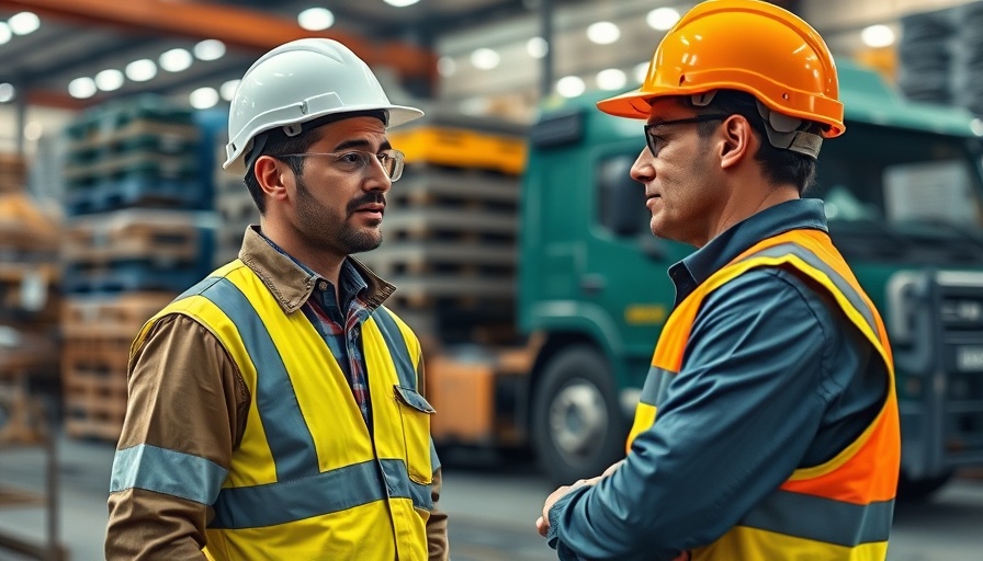 Behind-the-scenes building materials manufacturing process in a warehouse.