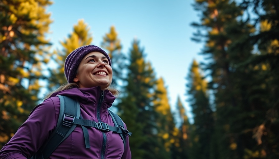 Best Time to Visit Rocky Mountain National Park: Hiker in lush forest.