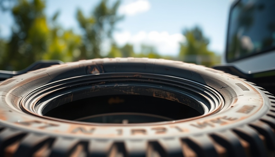Worn RV tire tip for full time RV living