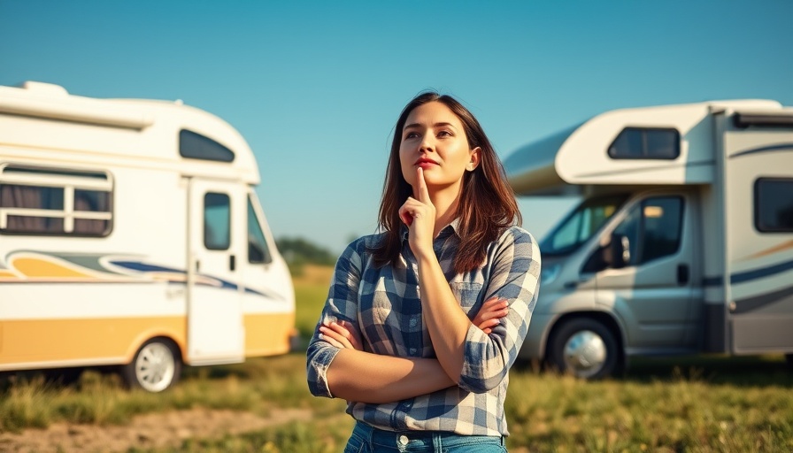 Moving Back Into RV Life: Woman deciding between camper van and RV.