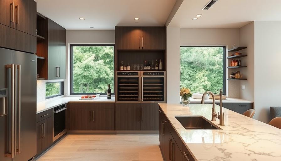Luxury kitchen add-ons in Tampa showcasing elegant cabinetry.