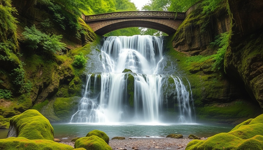 Best Things to Do in the Columbia River Gorge: iconic waterfall and bridge.
