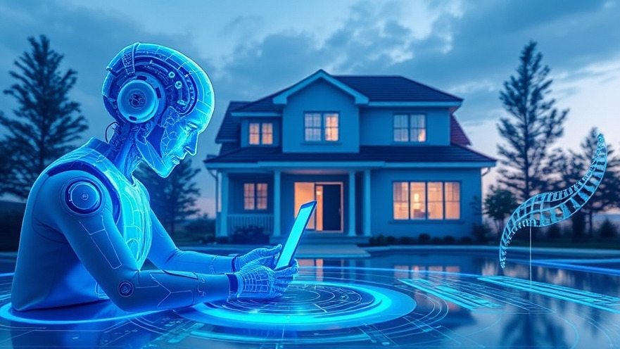 AI revolutionizing sales for pressure washing marketing in blue home services.