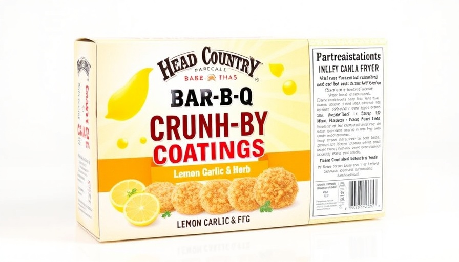 Head Country Bar-B-Q crunchy coatings box for Schieding Ribeye Steak.